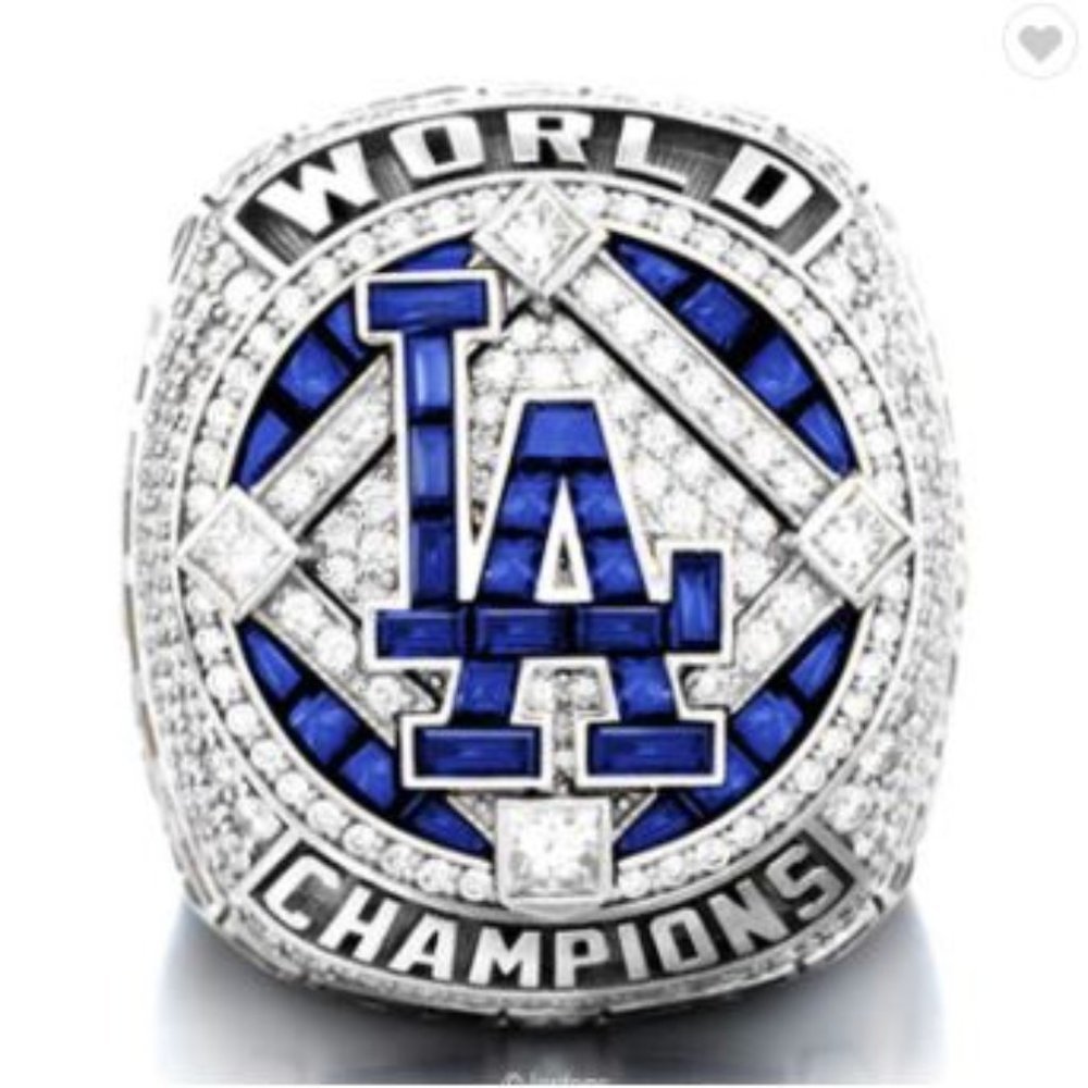 LA‎ Dodgers 2020 Championship Ring Seager MLB Fan Edition